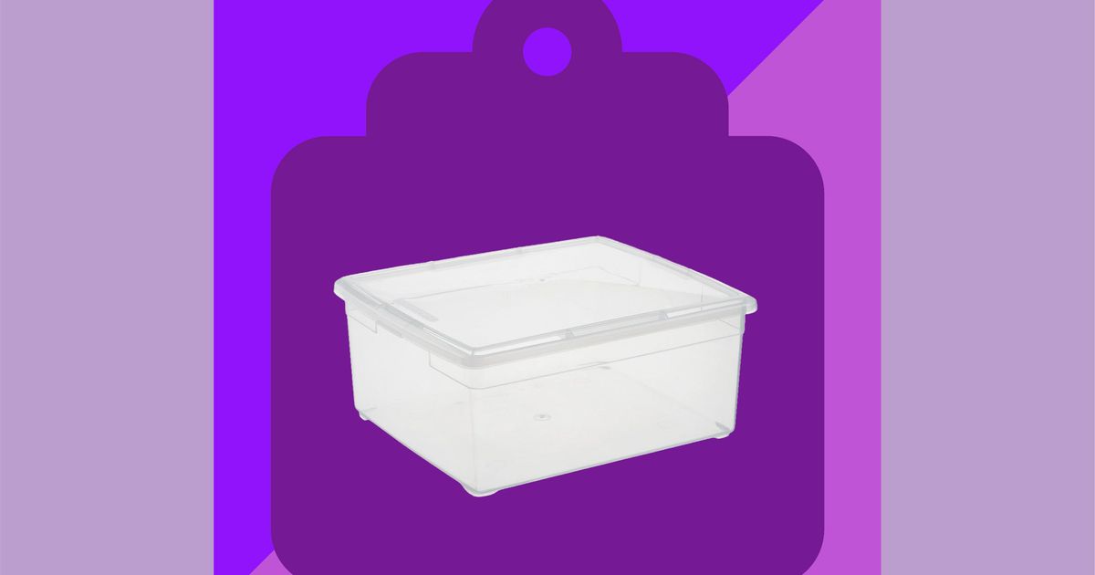 Our Favorite Container Store Boxes Are 40 Percent Off in Every Size