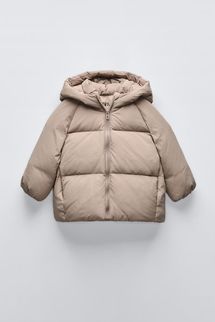 Zara Kids Water Repellent Down Puffer Coat