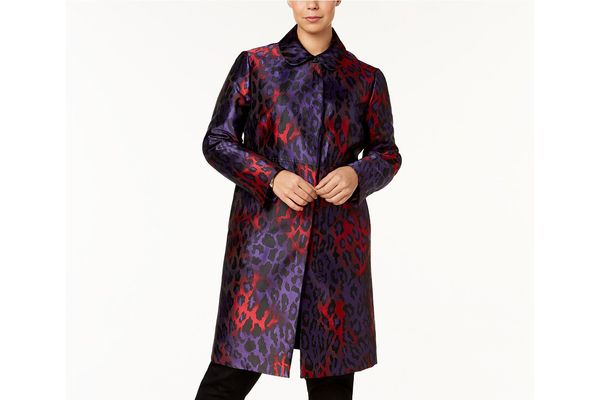 Anne Klein Printed Long Jacket