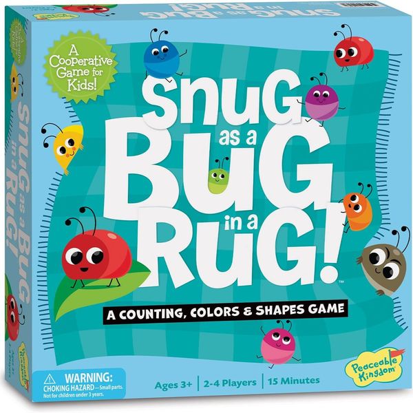 Peaceable Kingdom ‘Snug As a Bug in a Rug!’