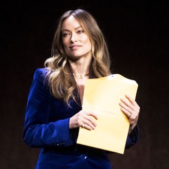 Olivia Wilde on Jason Sudeikis Custody Files Served Onstage