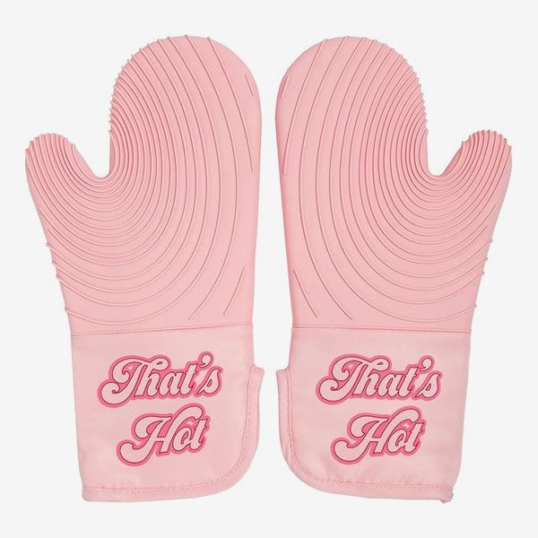 Paris Hilton Oven Mitt Set with Iconic That’s HOT