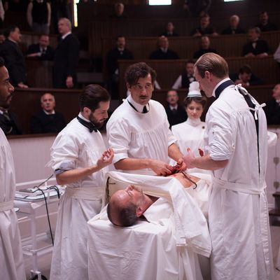 THE KNICK: Andre Holland, Michael Angarano, Clive Owen, Louis Butelli, Eve Hewson, Eric Johnson. 