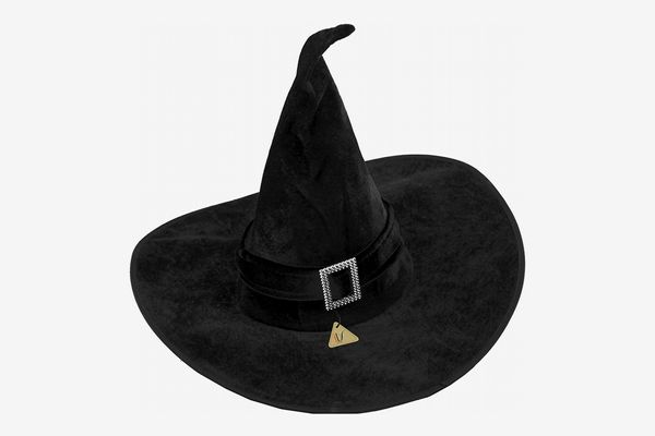 Black Velour Witch Hat