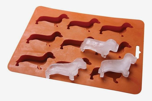LYUU Daschund Dog Shaped Silicone Ice Cube Molds