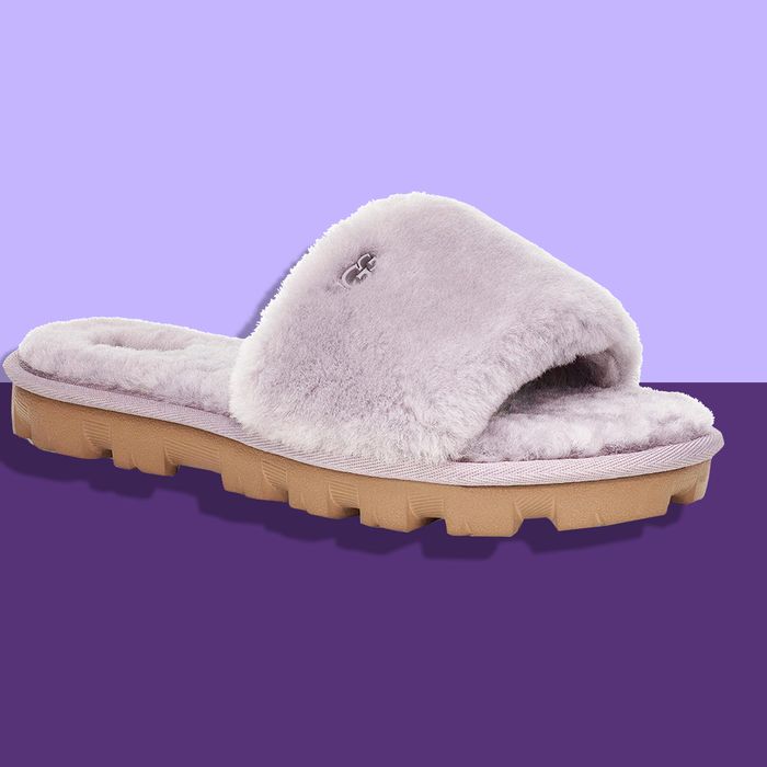 light purple ugg slides