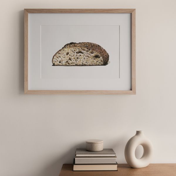 Molly Reeder Sourdough Bread Watercolor Archival Print