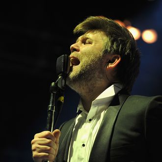 NEW YORK, NY - APRIL 02: LCD Soundsystem performs at Madison Square Garden on April 2, 2011 in New York City. (Photo by Theo Wargo/WireImage For NY Post)