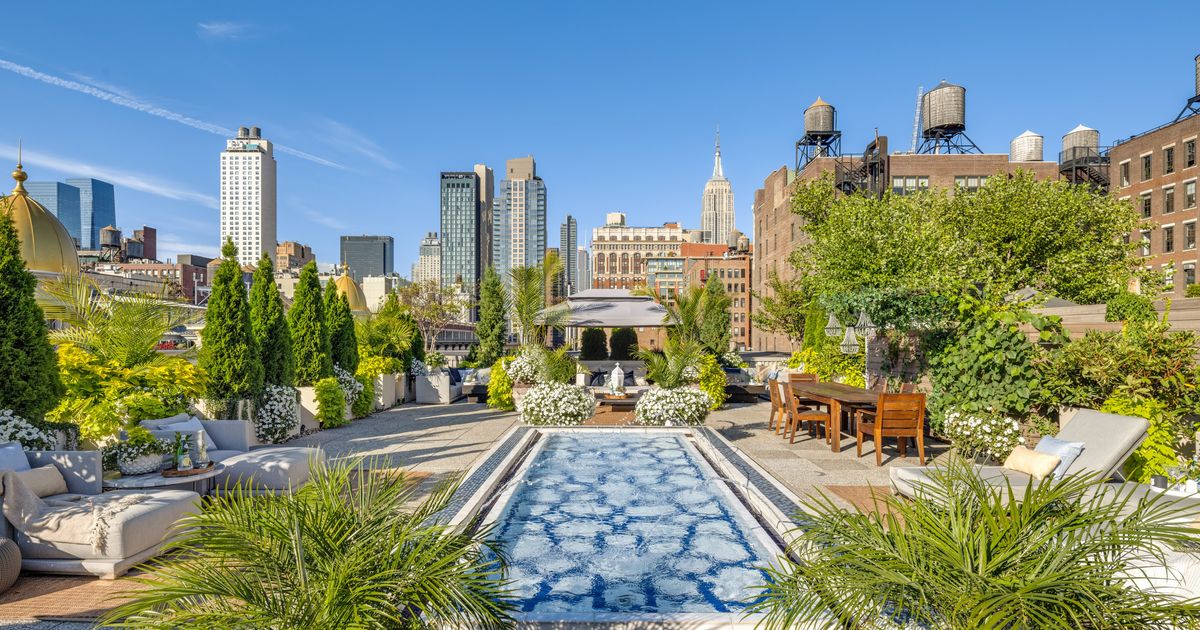 The $12 Million Penthouse With a Garden That Shut Down Sixth Avenue