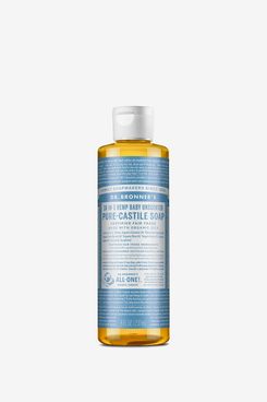 Dr. Bronner's Pure-Castile Liquid Soap Baby Unscented, 8 Ounce