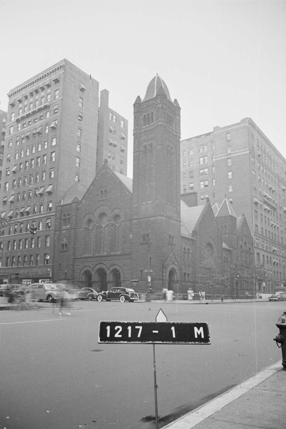 The past: West Park Presbyterian in 1940.