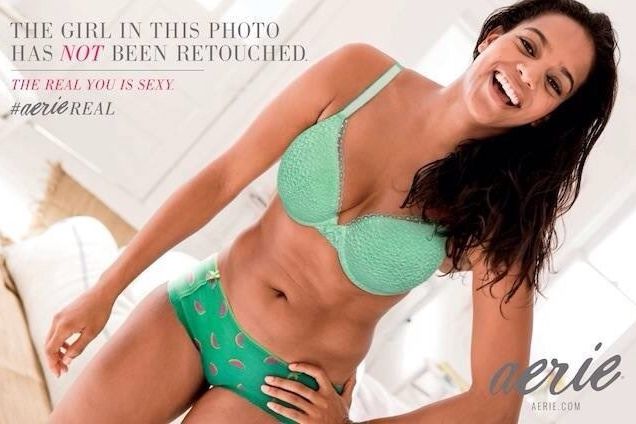 Aerie Real Unretouched Lingerie Campaign Photos