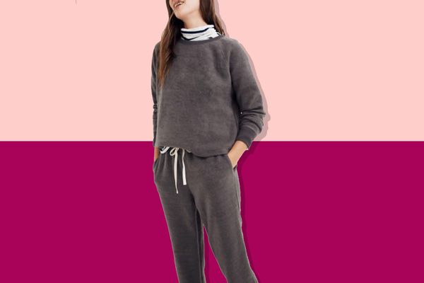 Madewell Fleece Pajama Sweatshirt