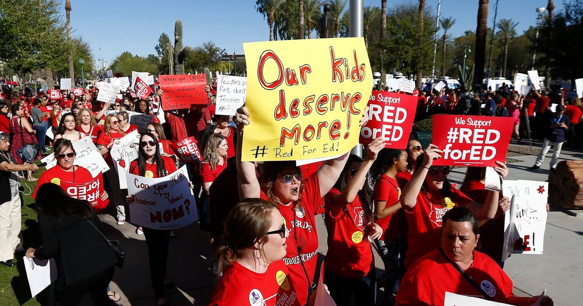 Arizona Teachers To Strike After Rejecting Pay Raise Plan.