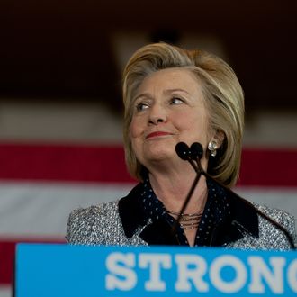 Presumptive Democratic Presidential Candidate Hillary Clinton Campaigns In Western Pennsylvania