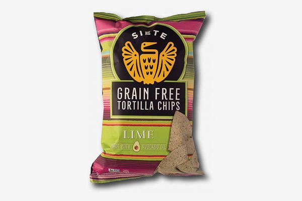 Siete Lime Grain Free Tortilla Chips, 5 oz bags