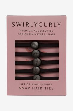 Swirly Curly Snappee No-Crease Snap-Off Hair Ties