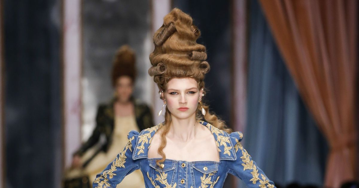 Moschino Fall 2020 Takes Inspiration From Marie Antoinette
