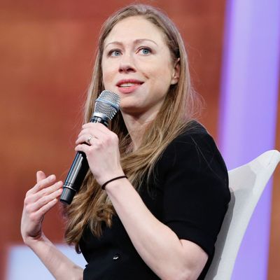 Chelsea Clinton: creative genius.