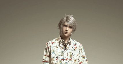 Final Fantasy characters showcase Prada's 2012 collection