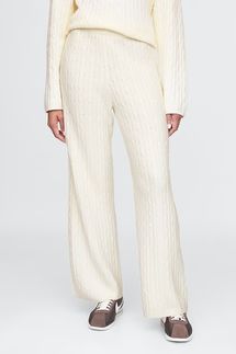 Gap CashSoft Cable-Knit Sweater Pants