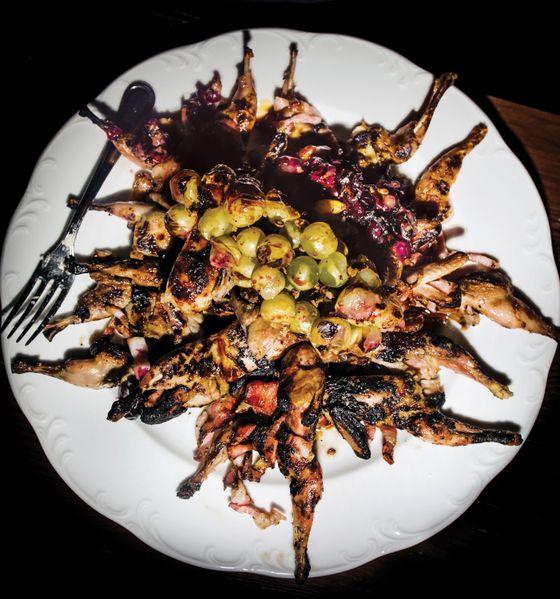 &#8220;We tried out some new dishes. This roasted quail was something we would maybe do at Via Carota.&#8221;