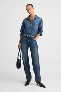 Madewell The Dean Easy Straight Jean