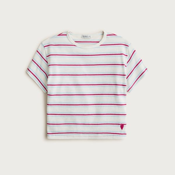J.Crew Girls' Everyday T-Shirt in Vintage Jersey