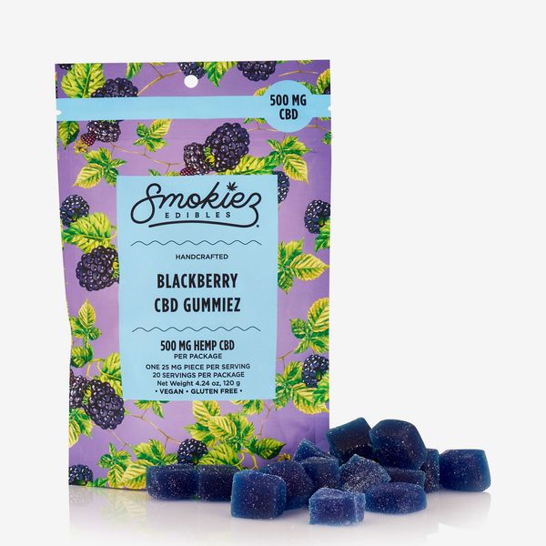 Smokiez CBD Blackberry Gummiez, 25 mg