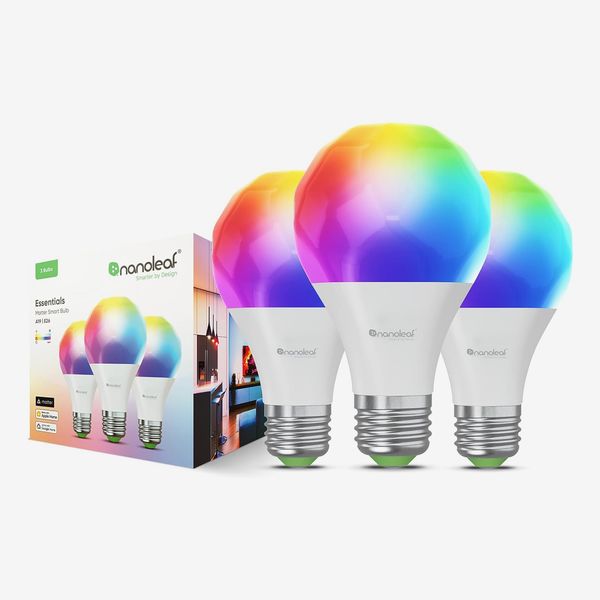 Nanoleaf Essentials Matter A19 Smart Bulbs - 3-Pack