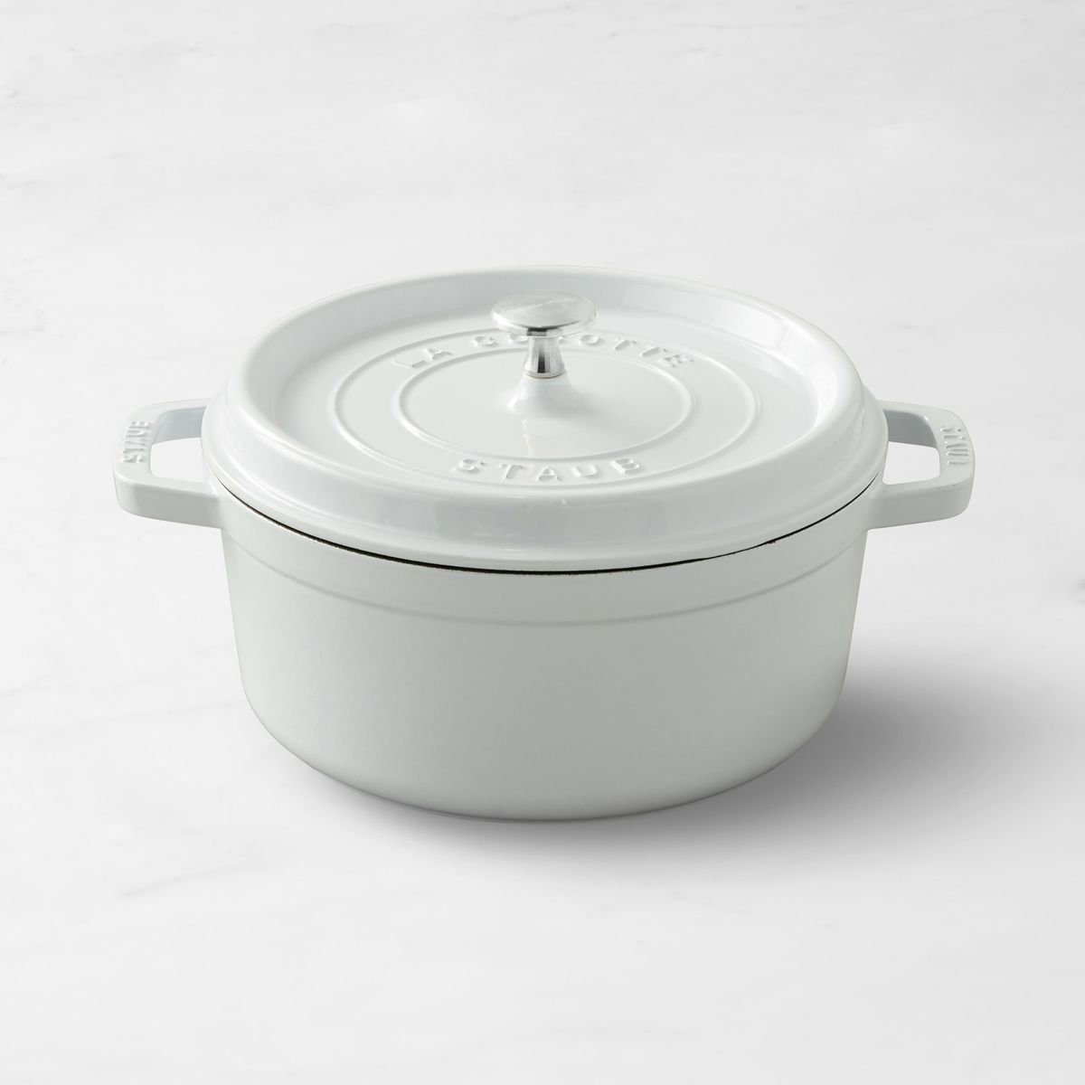 Staub Enameled Cast-Iron Round Dutch Oven