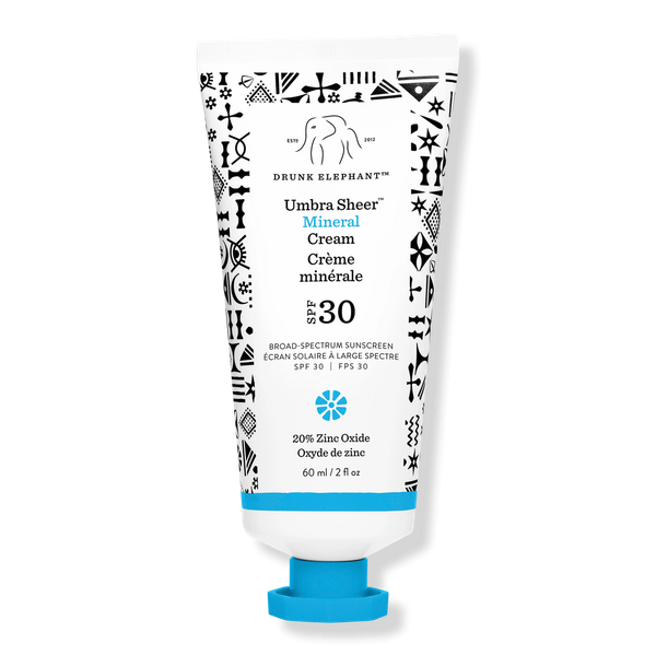 Drunk Elephant Umbra 100% Mineral Cream SPF 30/PA+++ Tinted Face Sunscreen