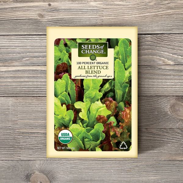 Seeds of Change Organic All Lettuce Mixed Seeds