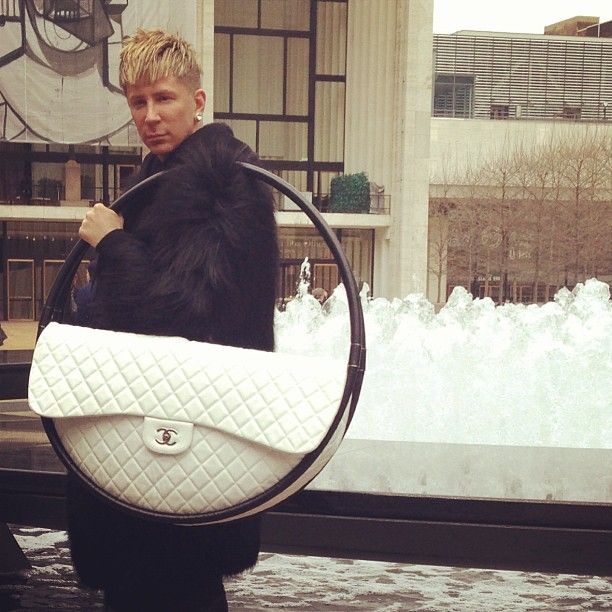 The Chanel Hula Hoop Bag Makes an Appearance at NYFW