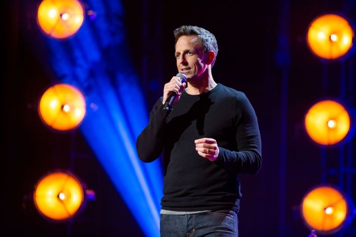 Seth Meyers' wife delivers baby in apartment lobby - Newsday