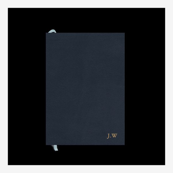 Papier Monogram Leather Notebook