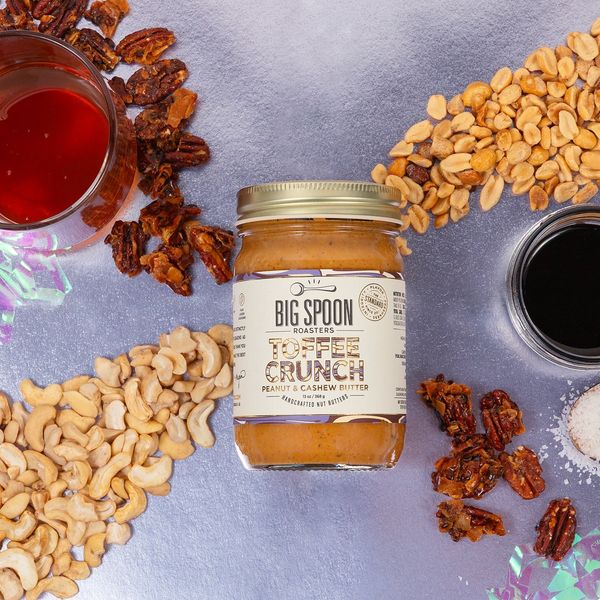 Big Spoon Roasters Toffee Crunch Peanut & Cashew Butter