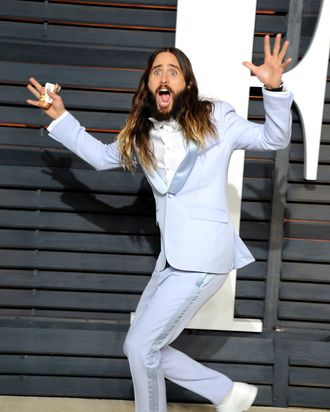 Jared Leto: a grown-up professional. (Jon Kopaloff/Getty Images)