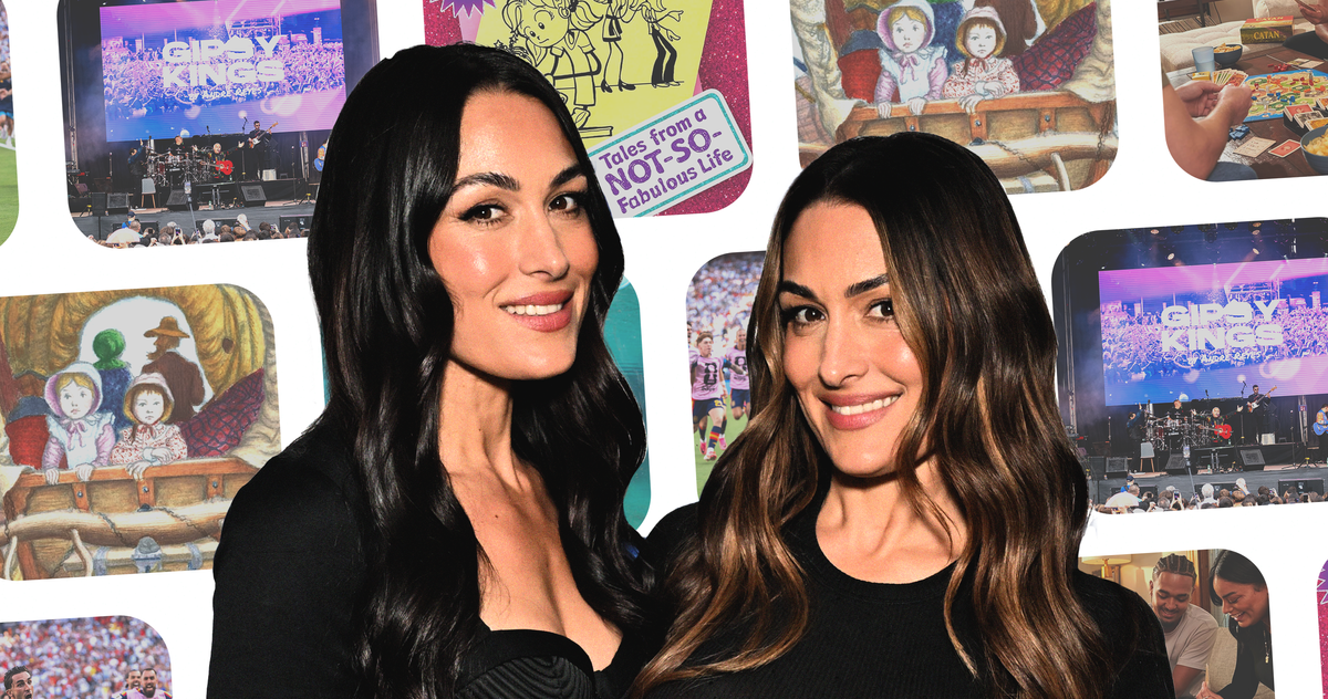 What the Bella Twins Watch (and Read) With Their Kids