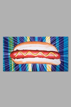 Kenny Scharf Hot Dog Toalla de playa