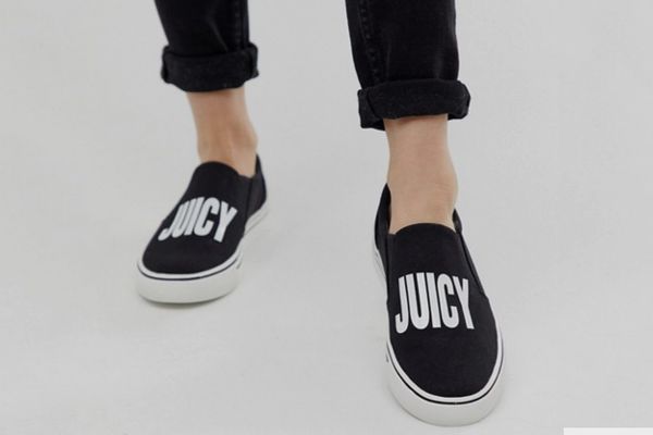 Juicy Couture Logo Slip On Sneaker