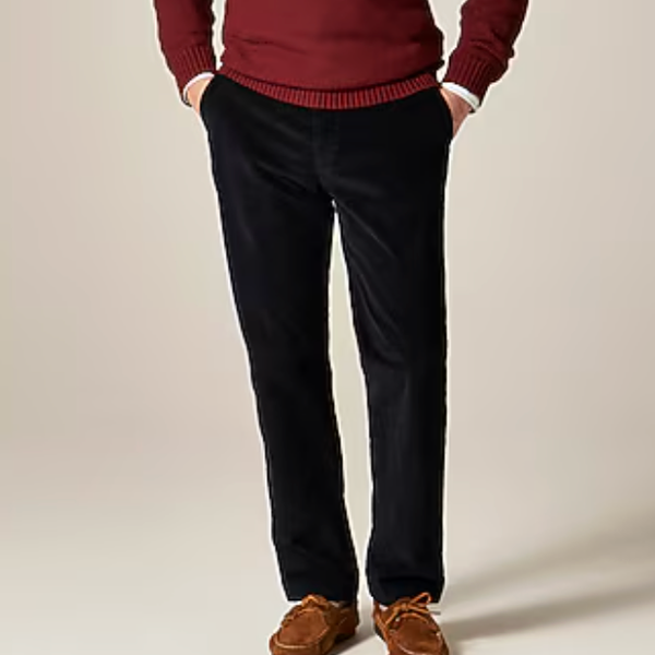 J.Crew Broken-in Straight Pant in Stretch Corduroy
