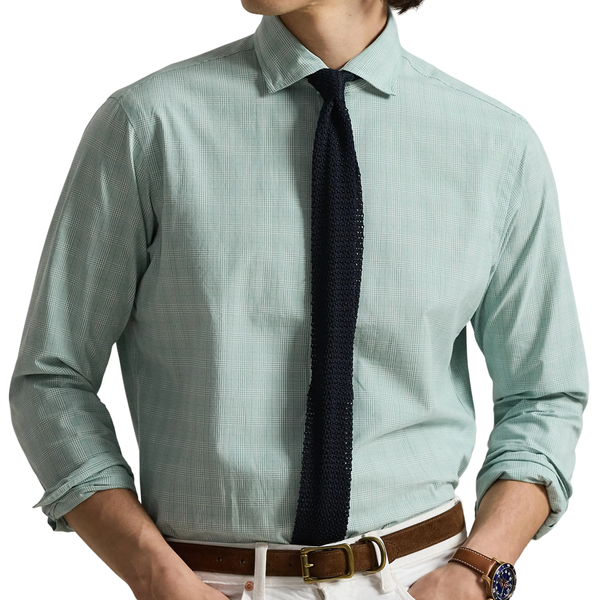 Polo Ralph Lauren Classic Fit Glen Plaid Cotton Button-Up Shirt