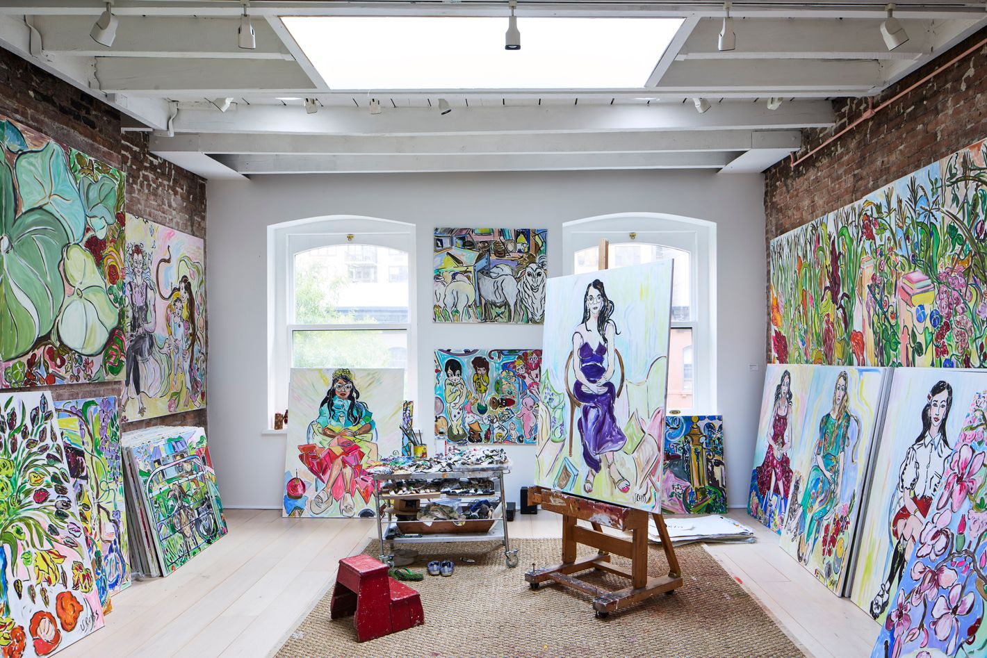 Tour Artist Vivian Reiss's Whimsical Murray Hill Brownstone