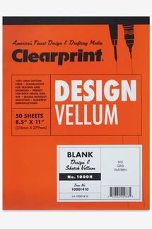 Clearprint 1000H Drafting Vellum Pad