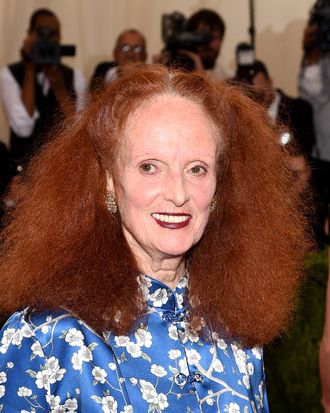 Don't worry, Grace Coddington isn't going anywhere.