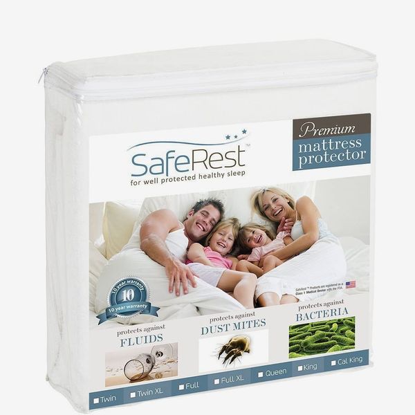 SafeRest Queen Size Premium Waterproof Mattress Protector