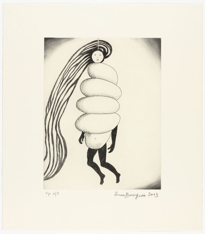 At home with Louise Bourgeois, Louise Bourgeois