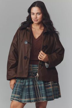 Barbour Myra Waxed Cotton Duffle Coat