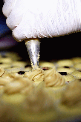 ... Followed by Hill Country's PB&J cupcakes.